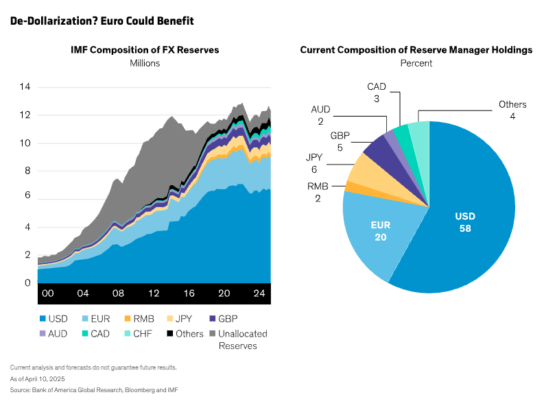 De-Dollarization? Euro Could Benefit