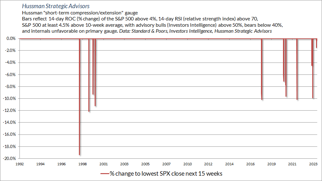 Hussman Short Term Compression and Extension Gauge