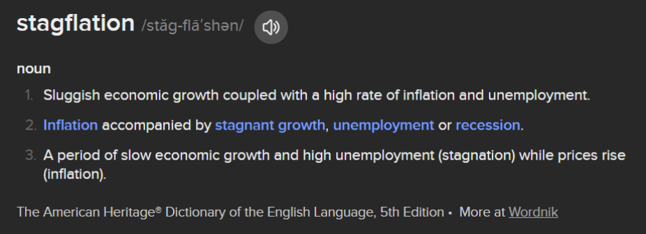 stagflation