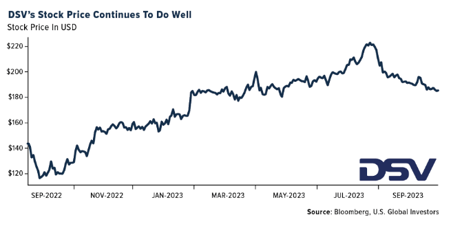 dvs stock price does well