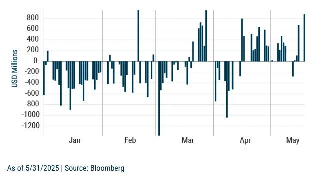 Net Foreign Portfolio graph