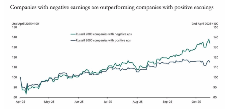 companies with negative earnings