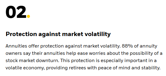 Protection against market volatility