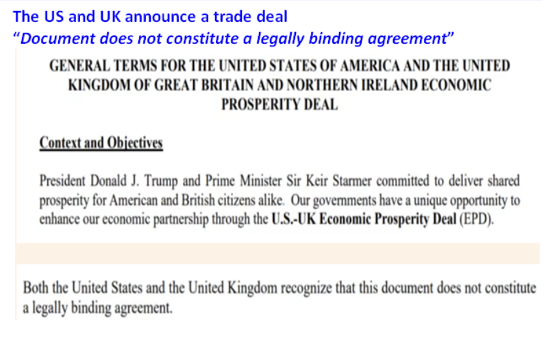 UK Announcement