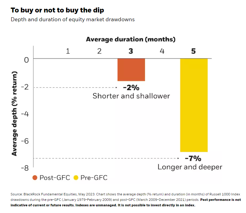 To buy or not to buy the dip
