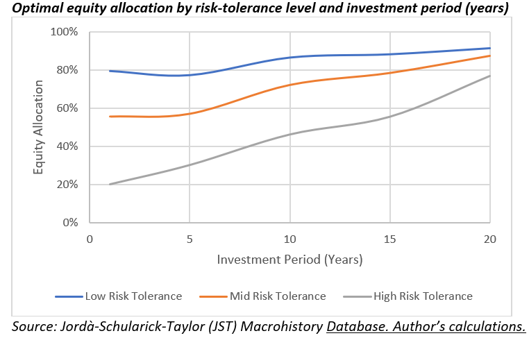 Optimal equity allocation 